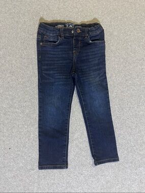 The Children’s Place Boys 4T Blue Dark Wash Stretch Skinny Denim Jeans